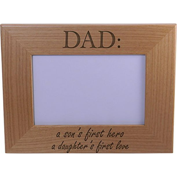 PERSONALISED PHOTO FRAME Daddys First 1st Fathers Day Gift Idea Grandad Step Dad 